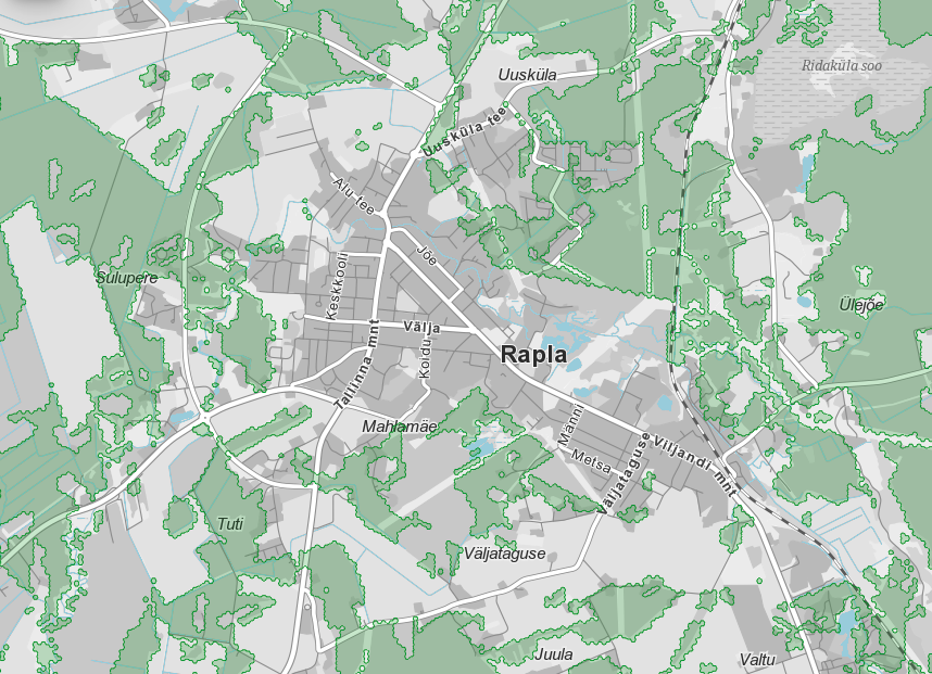 Asukohaotsing — sobivate asukohtade leidmine LandScoutis