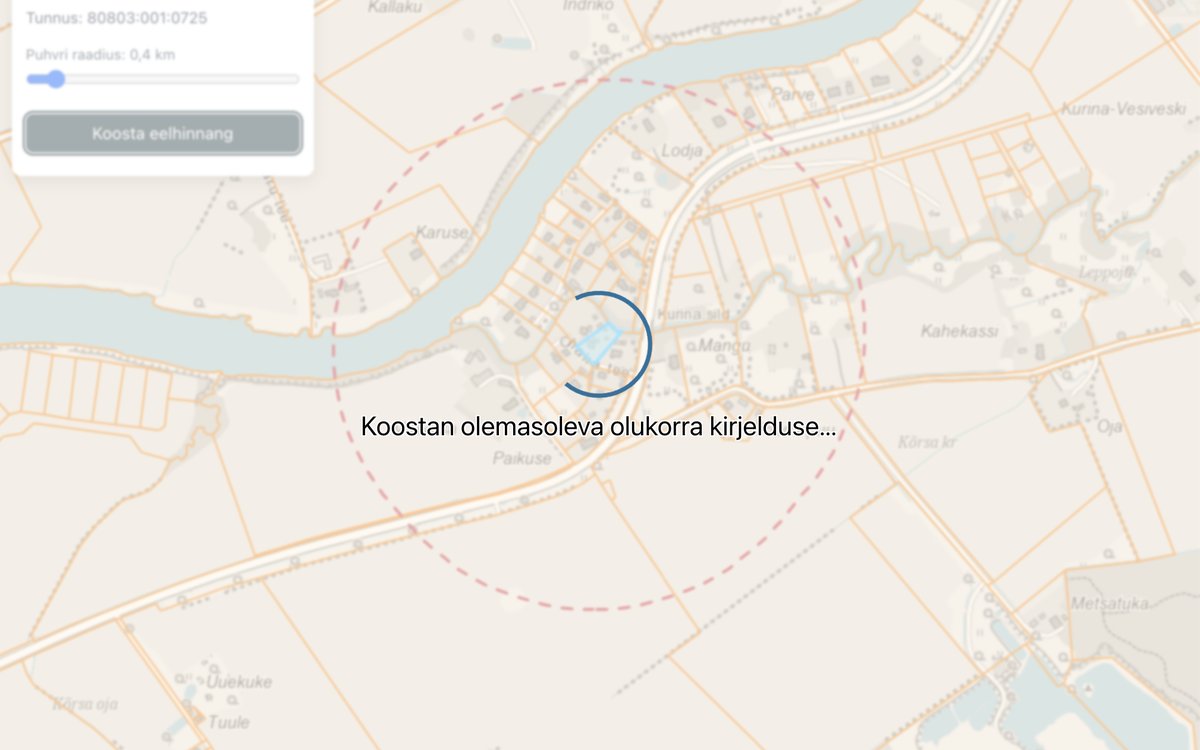 LandScout koostab maa-analüüsi — olukorra kirjeldus valmimas
